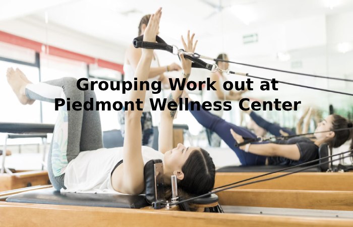 Grouping Work out at Piedmont Wellness Center
