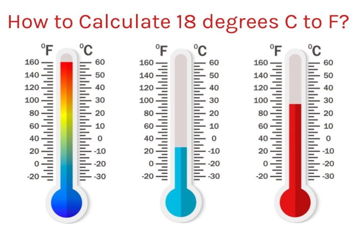 How to Convert 18 Celsius to Fahrenheit