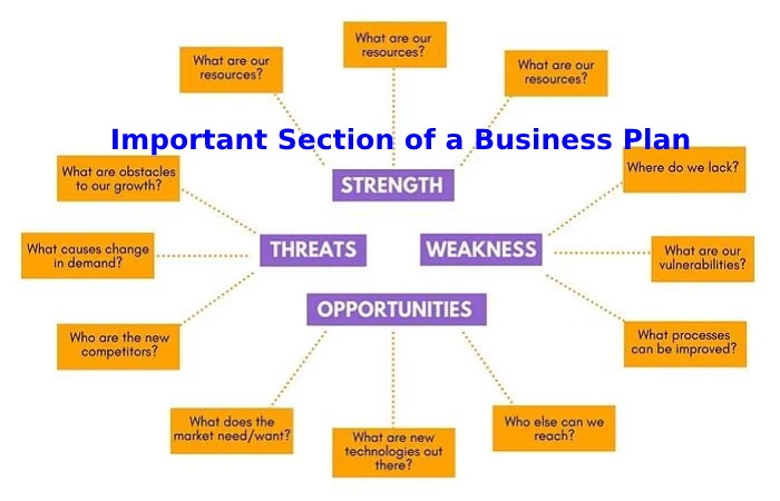 Important Section of a Business Plan