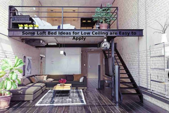 Some Loft Bed Ideas for Low Ceiling are Easy to Apply