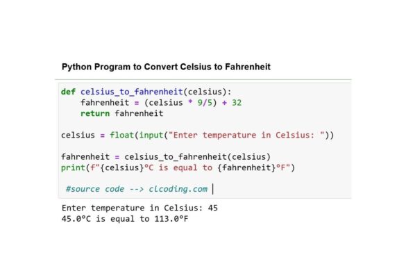 How to Convert 45 Celsius to F