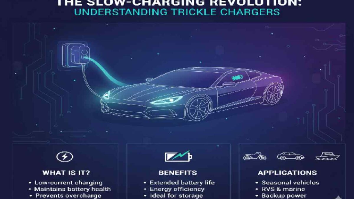 The Slow-Charging Revolution: Understanding Trickle Chargers