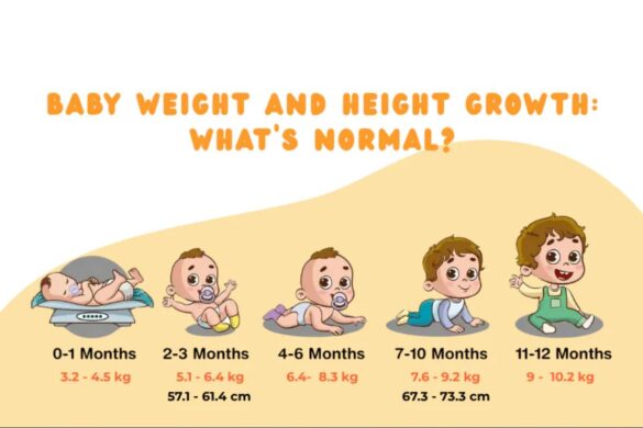 Baby Weight Chart by Month in kg