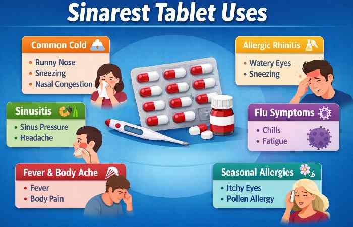 Sinarest Tablet Uses (Detailed Explanation)