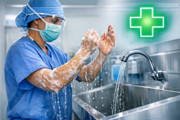 7 Steps of Surgical Hand Washing