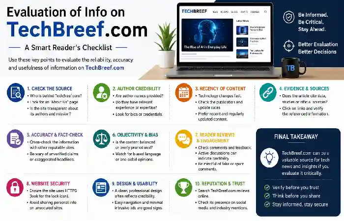 evaluation of info on techbreef.com
