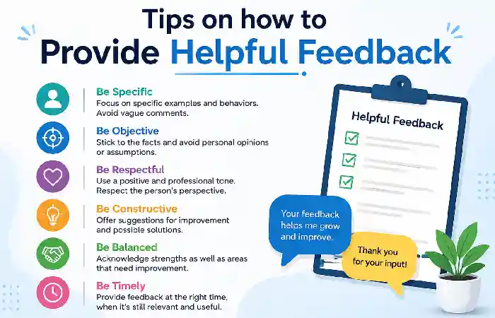 tips on how provide helpful feedback