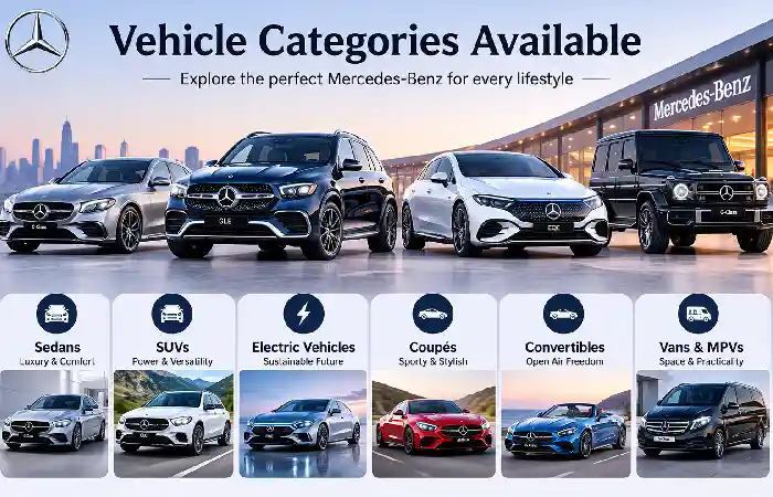 vehicle categories available